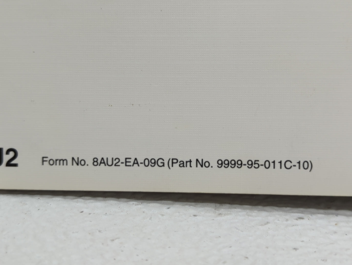 2010 Mazda Cx-9 Owners Manual Book Guide OEM Used Auto Parts - Oemusedautoparts1.com