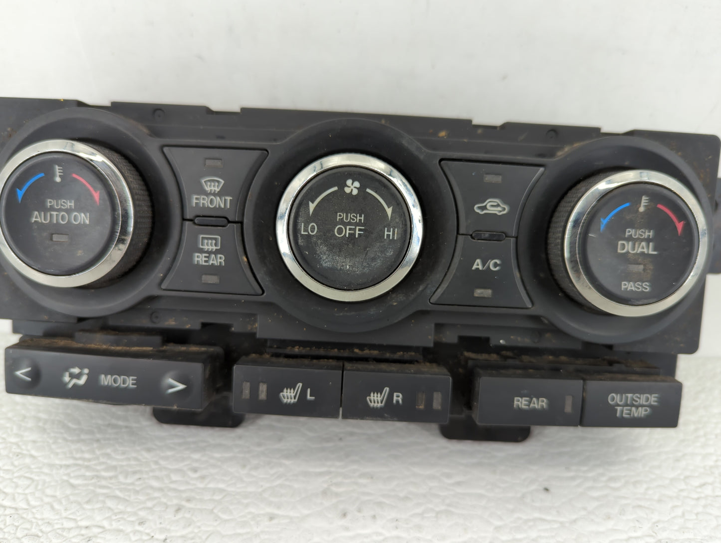 2010-2015 Mazda Cx-9 Climate Control Module Temperature AC/Heater Replacement P/N:TE70-61-190 Fits OEM Used Auto Parts - Oem