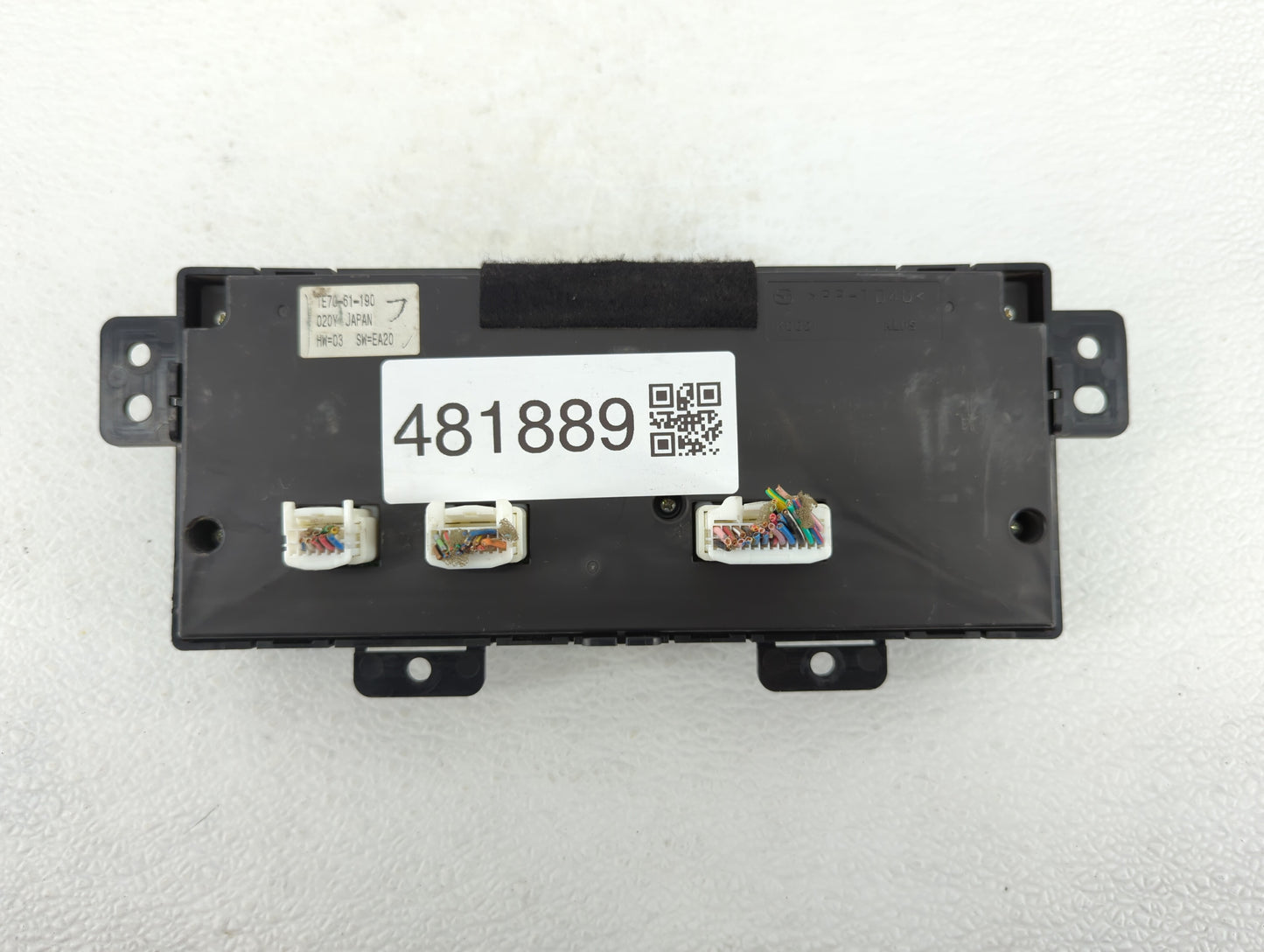2010-2015 Mazda Cx-9 Climate Control Module Temperature AC/Heater Replacement P/N:TE70-61-190 Fits OEM Used Auto Parts - Oem