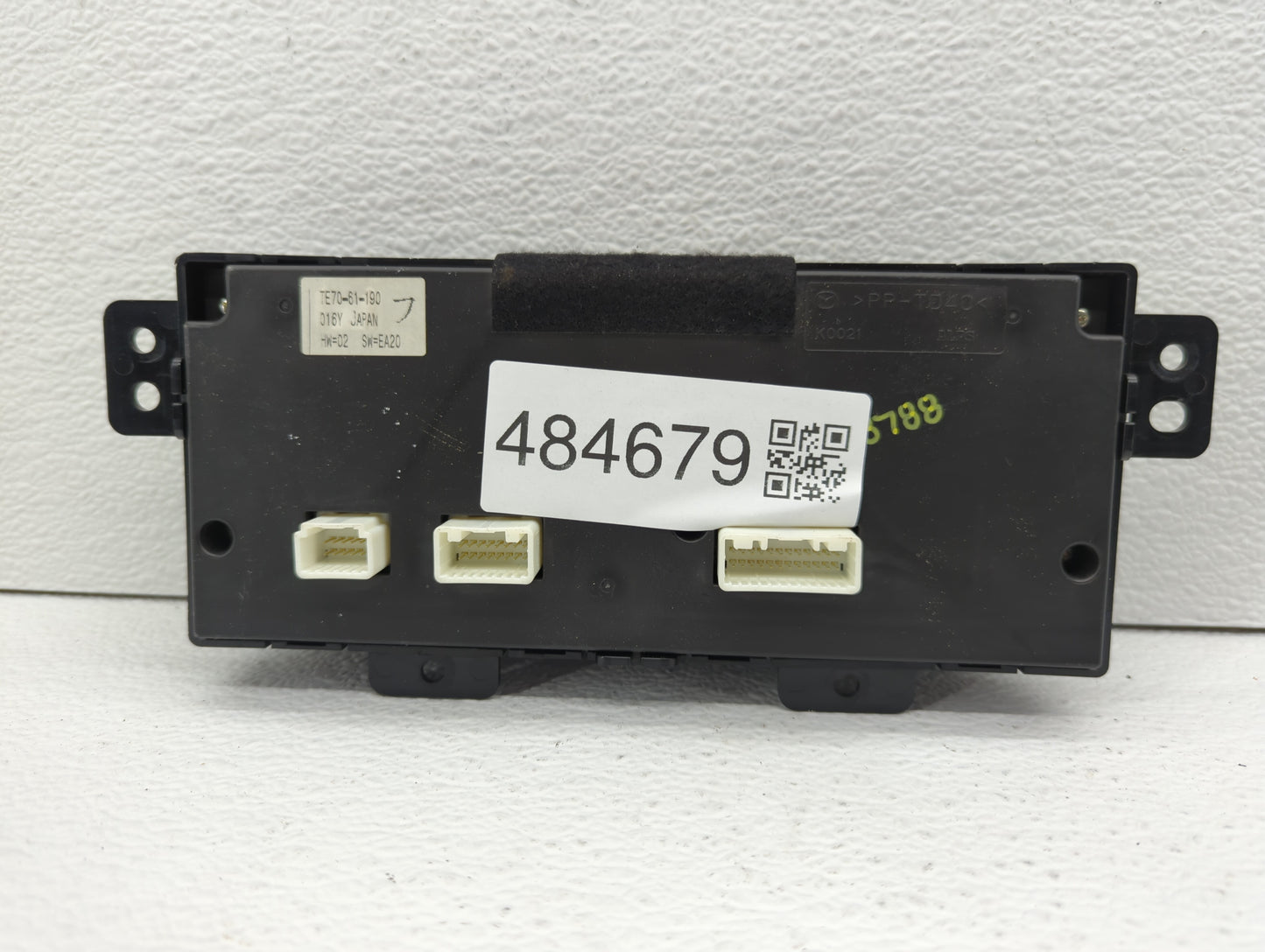 2010-2015 Mazda Cx-9 Climate Control Module Temperature AC/Heater Replacement P/N:TE70-61-190 Fits OEM Used Auto Parts - Oem