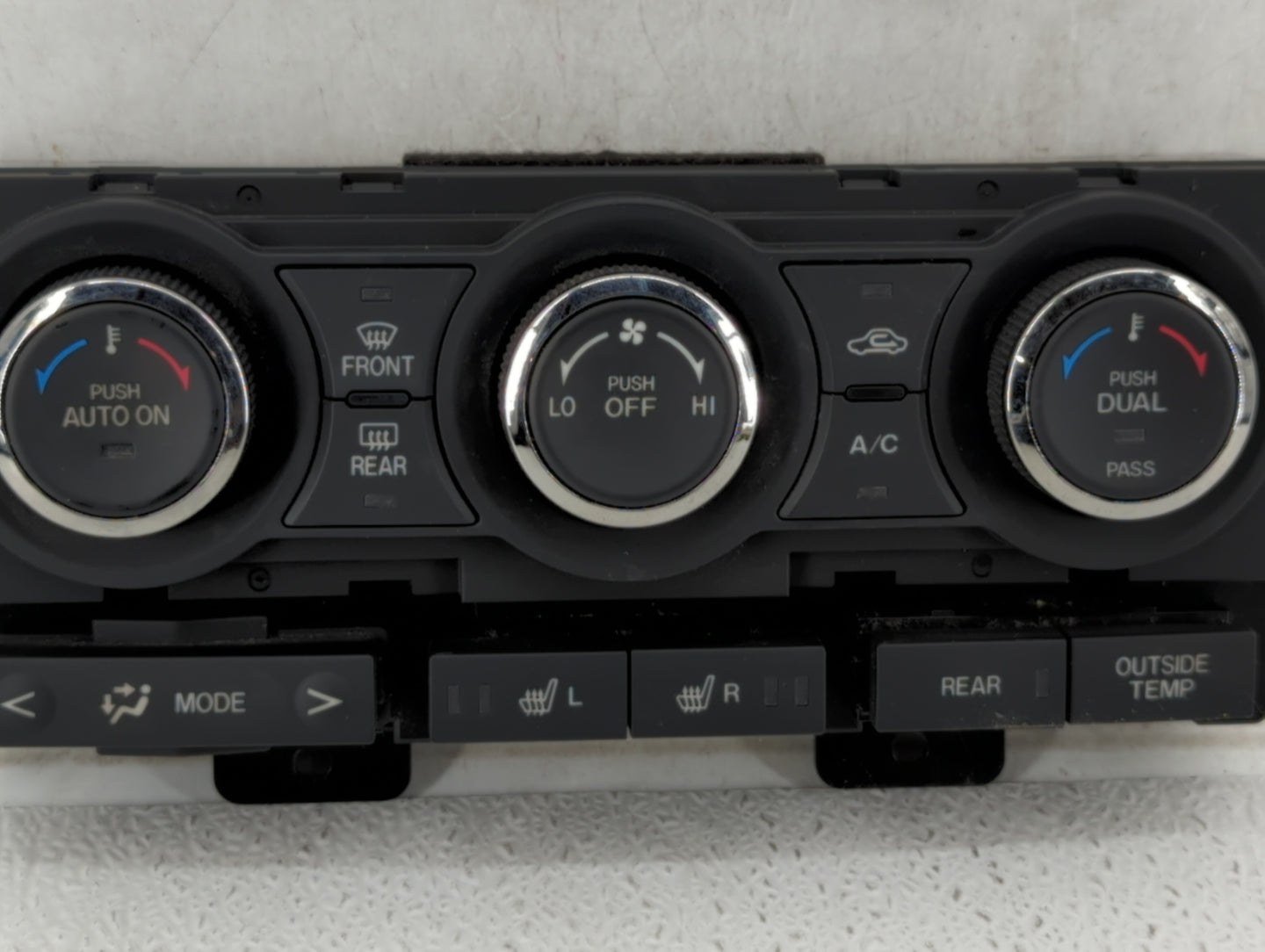 2010-2015 Mazda Cx-9 Climate Control Module Temperature AC/Heater Replacement P/N:TE70-61-190 Fits OEM Used Auto Parts - Oem