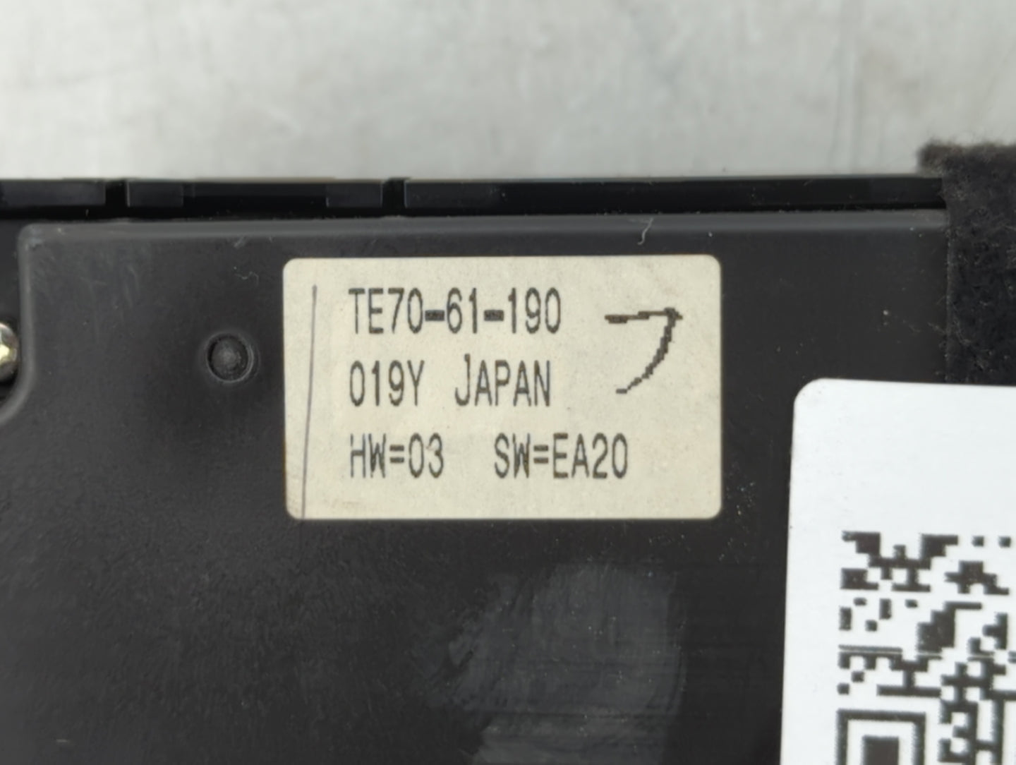 2010-2015 Mazda Cx-9 Climate Control Module Temperature AC/Heater Replacement P/N:TE70-61-190 Fits OEM Used Auto Parts - Oem