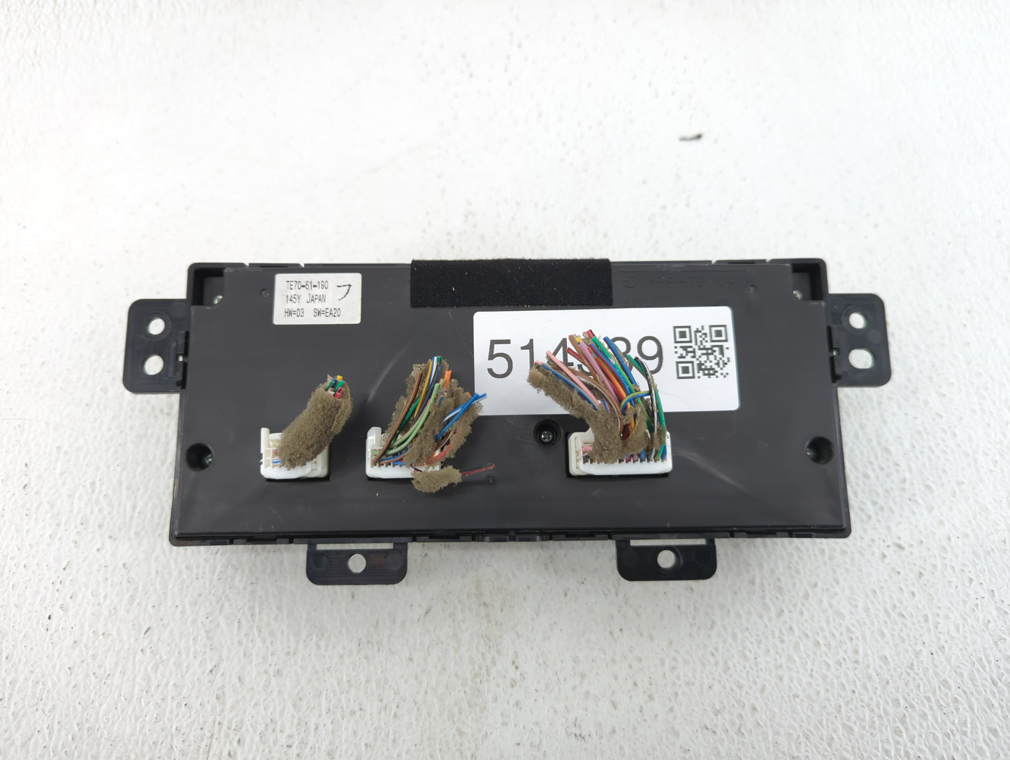 2010-2015 Mazda Cx-9 Climate Control Module Temperature AC/Heater Replacement P/N:TE70-61-190 Fits OEM Used Auto Parts - Oem