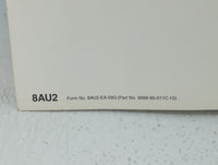 2010 Mazda Cx-9 Owners Manual Book Guide P/N:9999-95-011-10 OEM Used Auto Parts - Oemusedautoparts1.com