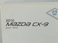 2010 Mazda Cx-9 Owners Manual Book Guide P/N:9999-95-011-10 OEM Used Auto Parts - Oemusedautoparts1.com