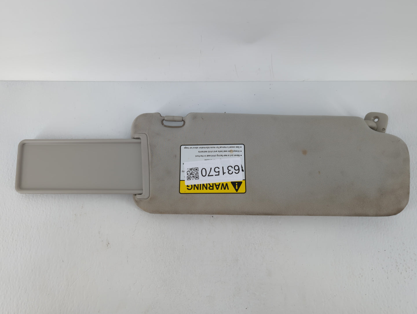 2010-2015 Mazda Cx-9 Sun Visor Shade Replacement Driver Left Mirror Fits Fits 2010 2011 2012 2013 2014 2015 OEM Used Auto Pa