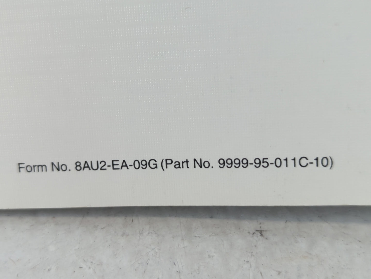 2010 Mazda Cx-9 Owners Manual Book Guide P/N:9999 -95- 011C-10 OEM Used Auto Parts - Oemusedautoparts1.com