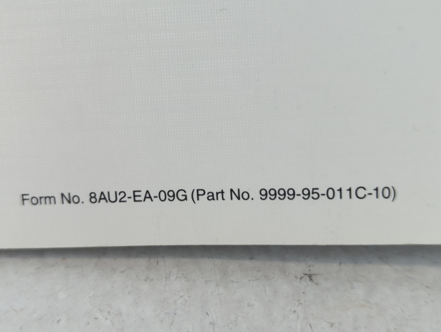 2010 Mazda Cx-9 Owners Manual Book Guide P/N:9999 -95- 011C-10 OEM Used Auto Parts - Oemusedautoparts1.com