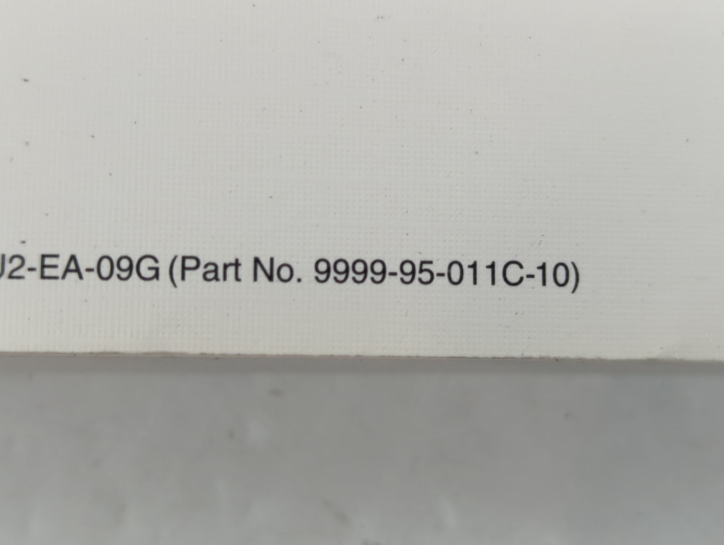 2010 Mazda Cx-9 Owners Manual Book Guide P/N:9999-95-011C-10 OEM Used Auto Parts - Oemusedautoparts1.com