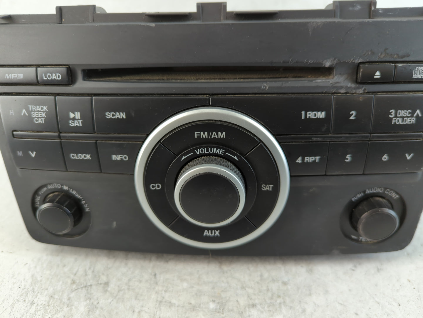 2009-2010 Mazda Cx-9 Radio AM FM Cd Player Receiver Replacement P/N:14795565 TE91 66 AR0B Fits Fits 2009 2010 OEM Used Auto 