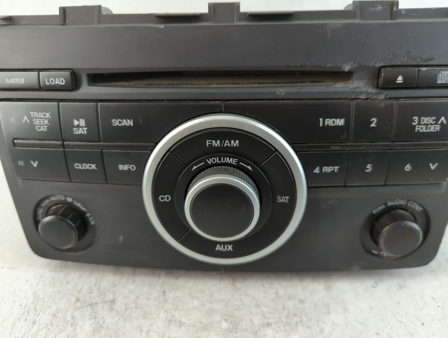 2009-2010 Mazda Cx-9 Radio AM FM Cd Player Receiver Replacement P/N:14795565 TE91 66 AR0B Fits Fits 2009 2010 OEM Used Auto 