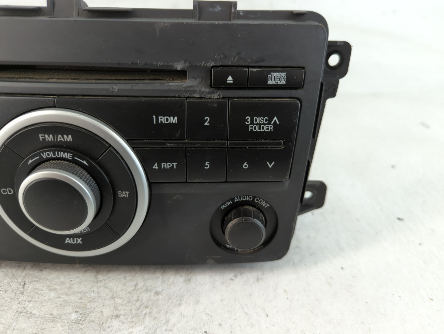 2009-2010 Mazda Cx-9 Radio AM FM Cd Player Receiver Replacement P/N:14795565 TE91 66 AR0B Fits Fits 2009 2010 OEM Used Auto 