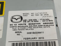 2009-2010 Mazda Cx-9 Radio AM FM Cd Player Receiver Replacement P/N:14795565 TE91 66 AR0B Fits Fits 2009 2010 OEM Used Auto 