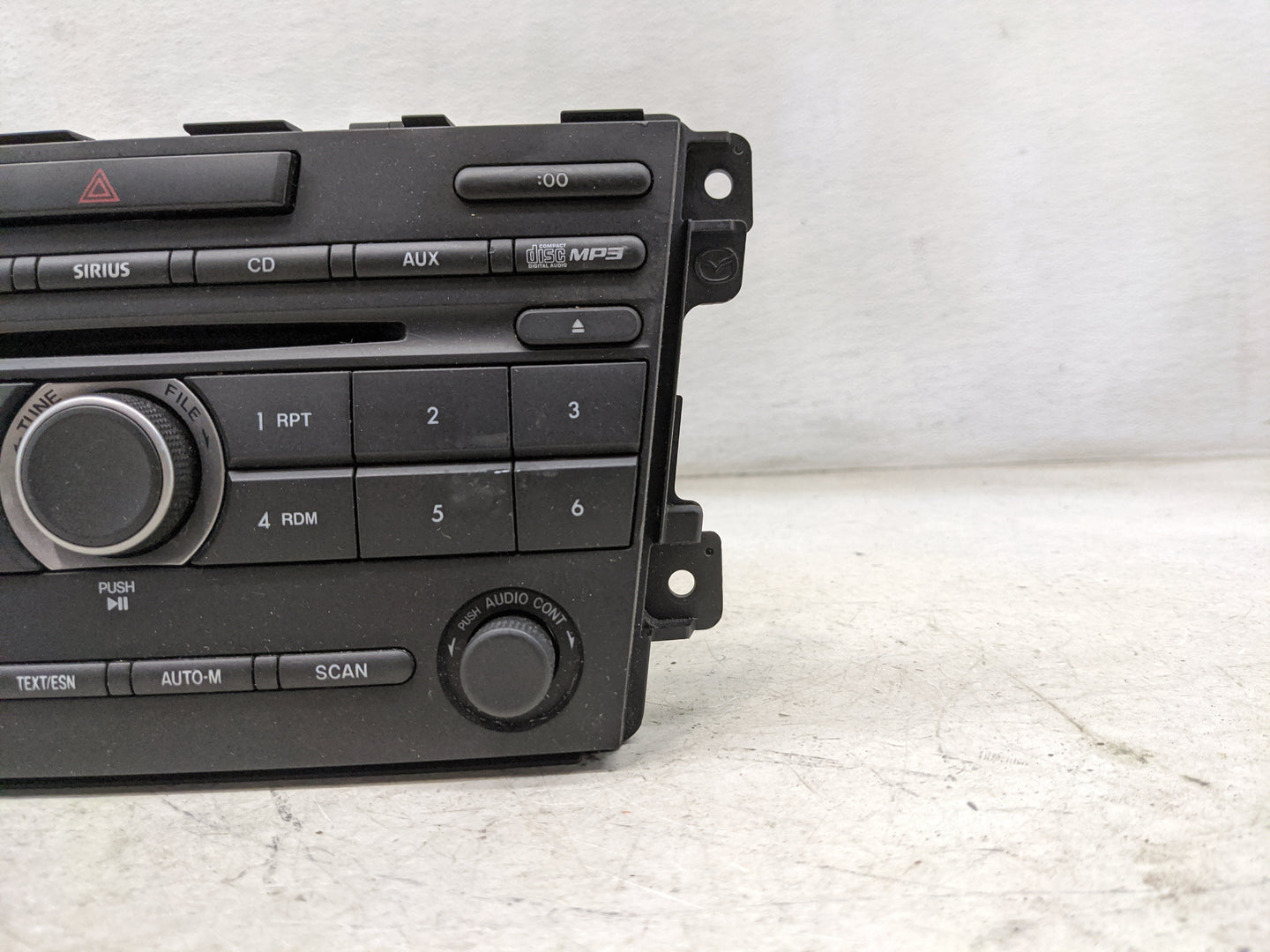 2010 Mazda Cx7 Radio AM FM Cd Player Receiver Replacement P/N:14791748 EH4466AR0A, EH4466AH0B, 14795048 Fits OEM Used Auto P