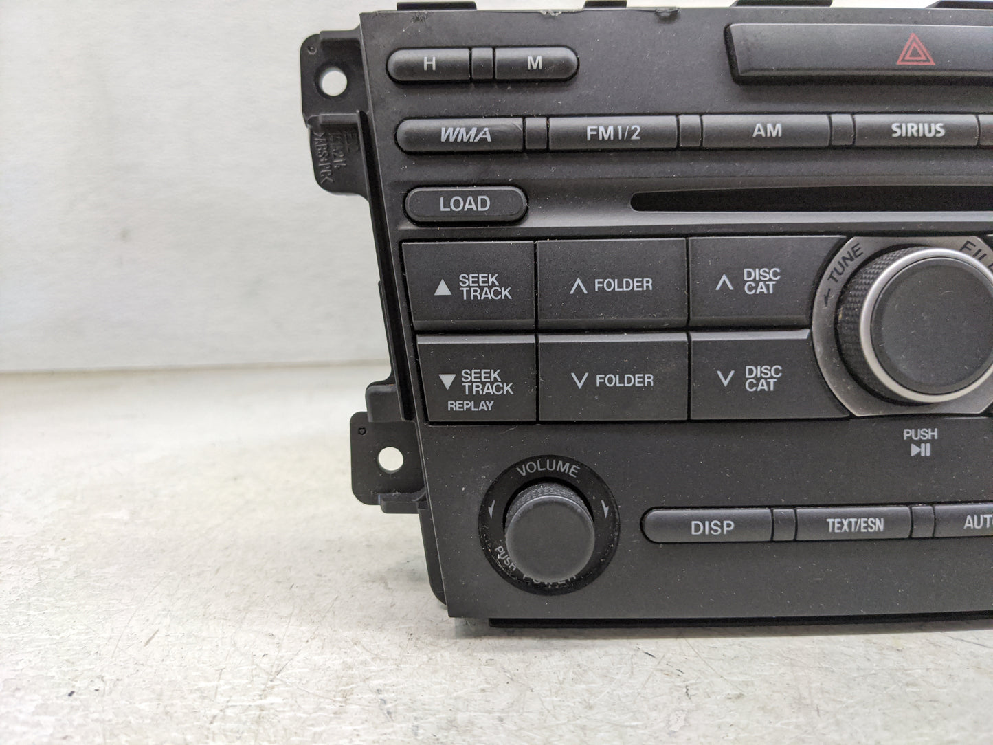 2010 Mazda Cx7 Radio AM FM Cd Player Receiver Replacement P/N:14791748 EH4466AR0A, EH4466AH0B, 14795048 Fits OEM Used Auto P