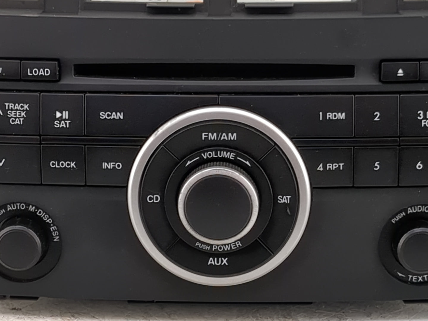 2010 Mazda Cx9 Radio AM FM Cd Player Receiver Replacement P/N:14795565 TE9166AR0B Fits OEM Used Auto Parts - Oemusedautopart