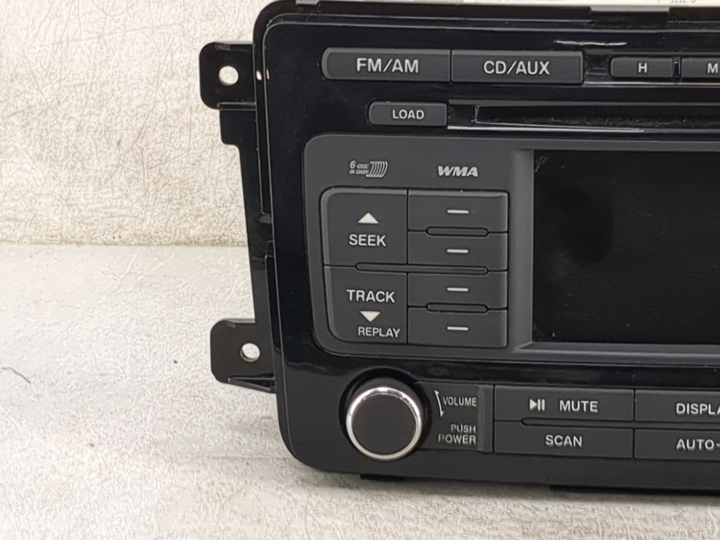 2010 Mazda Cx9 Radio AM FM Cd Player Receiver Replacement P/N:TE7266-9RXA CV-M7961AJ Fits OEM Used Auto Parts - Oemusedautop