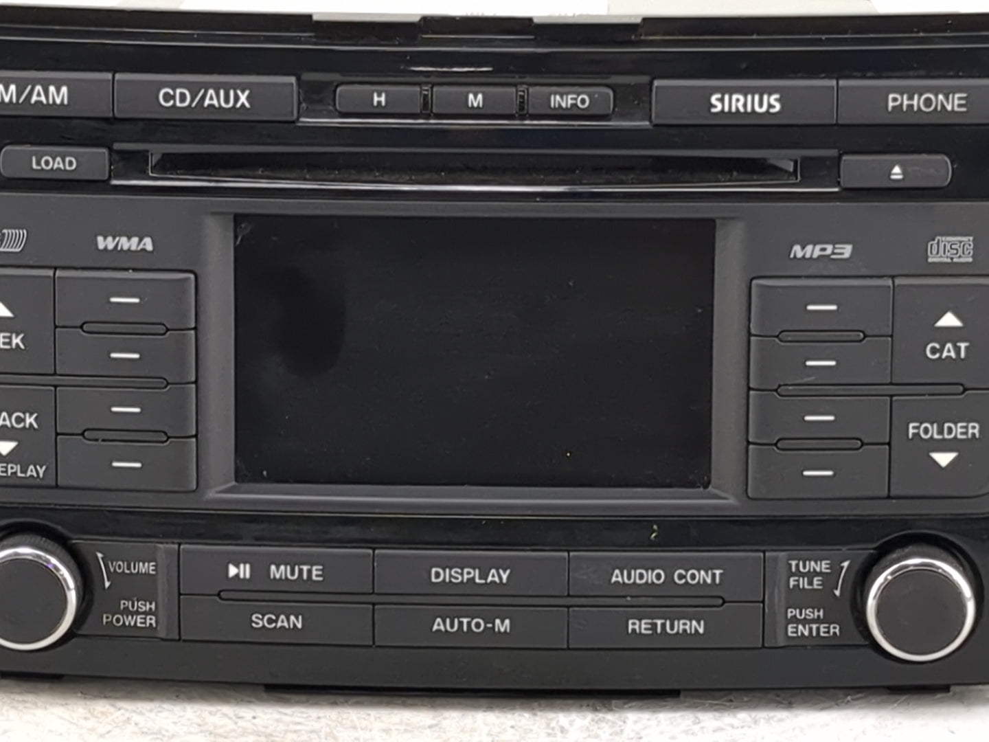 2010 Mazda Cx9 Radio AM FM Cd Player Receiver Replacement P/N:TE7266-9RXA CV-M7961AJ Fits OEM Used Auto Parts - Oemusedautop