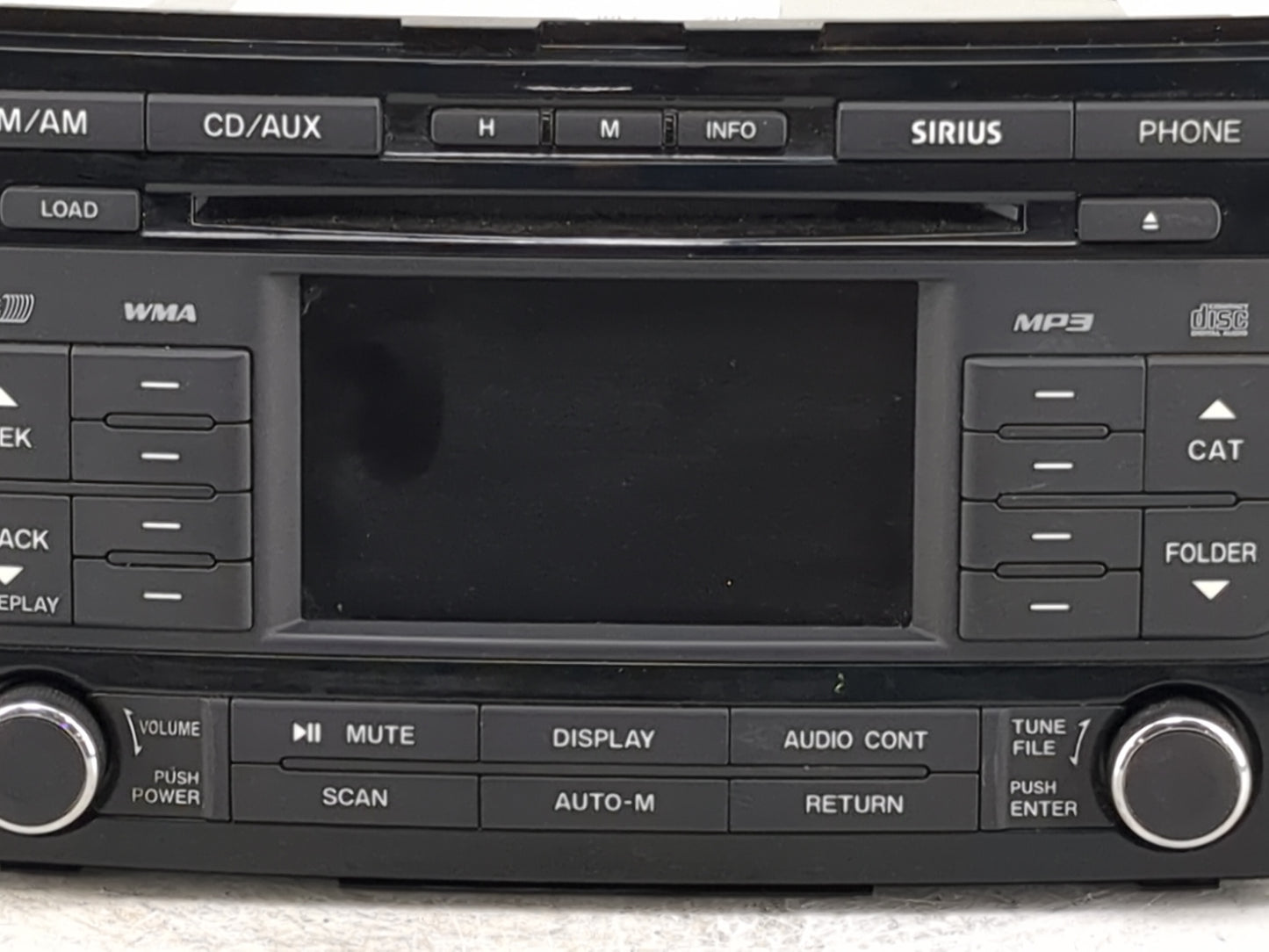 2010 Mazda Cx9 Radio AM FM Cd Player Receiver Replacement P/N:TE7266-9RXA CV-M7961AJ Fits OEM Used Auto Parts - Oemusedautop
