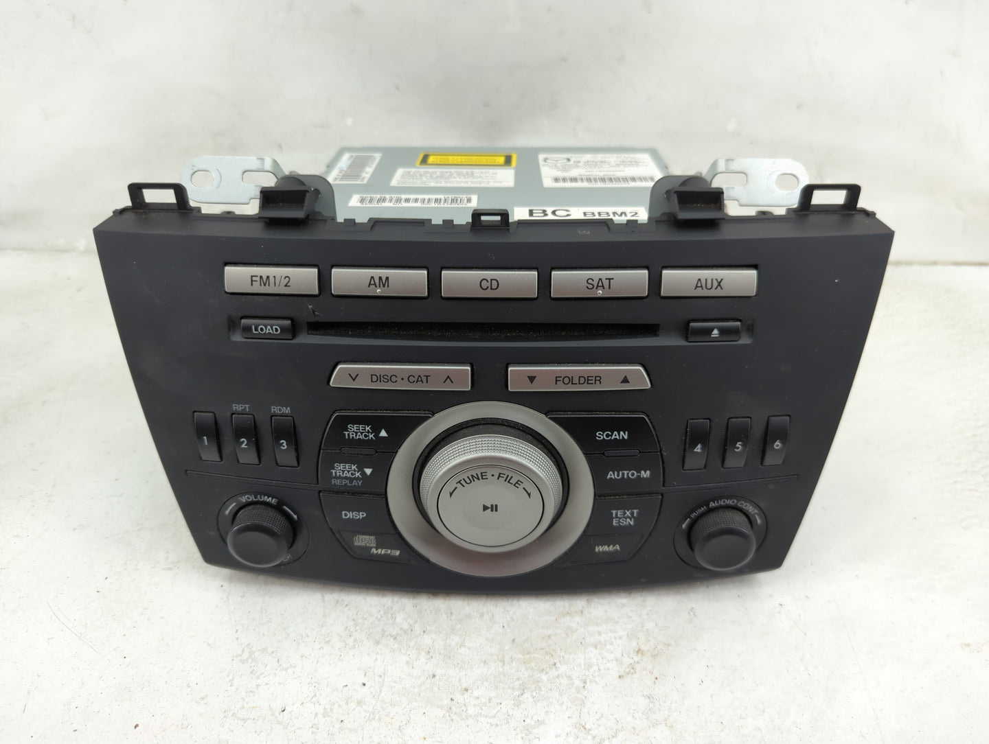 Mazda Mazda3 Tuner Satellite Receiver 14799947|bbm266ar0a - Oemusedautoparts1.com