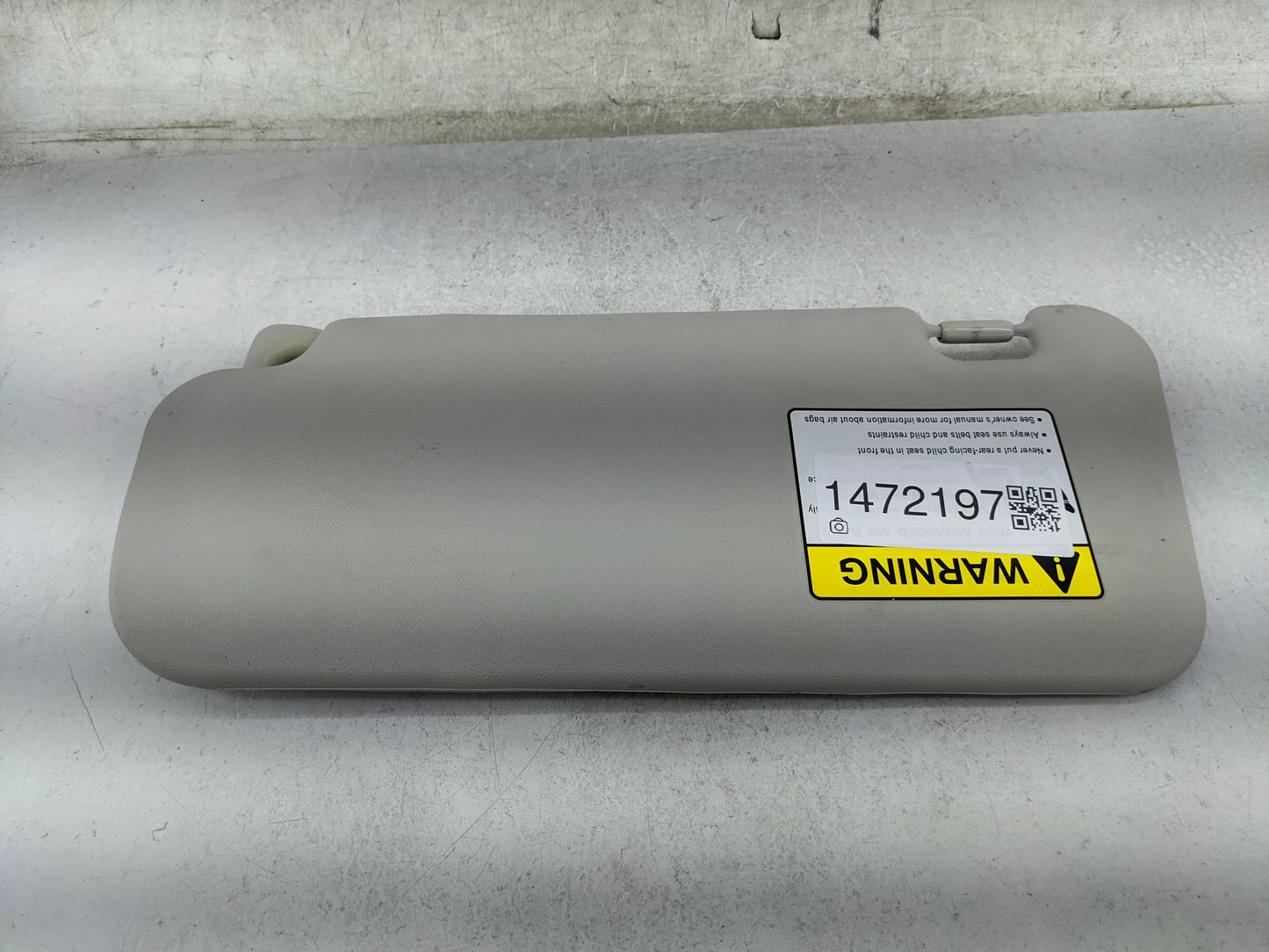 2010 Mazda Mazda3 Sun Visor Shade Replacement Passenger Right Mirror Fits Fits 2011 2012 2013 OEM Used Auto Parts - Oemuseda