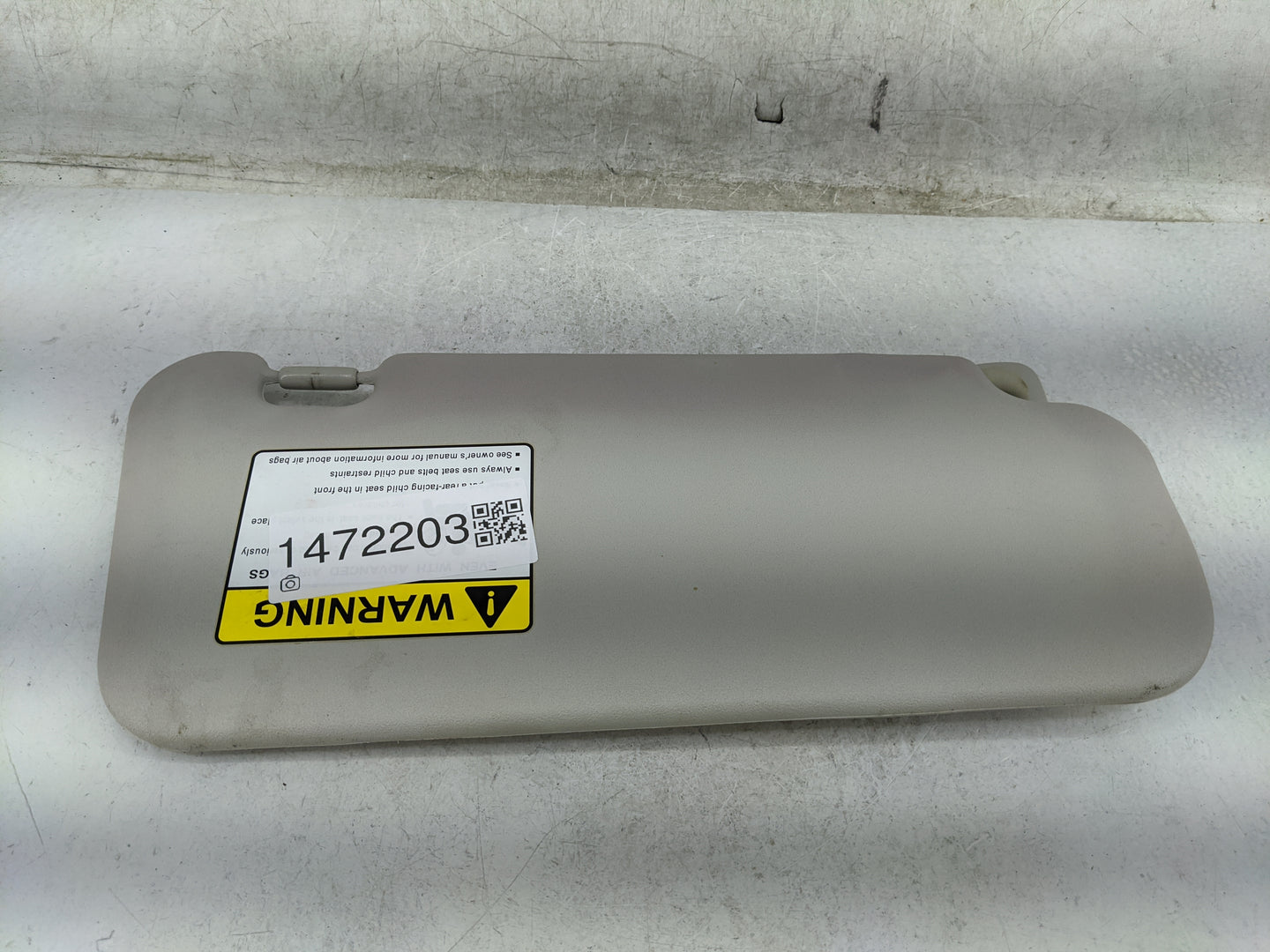 2010 Mazda Mazda3 Sun Visor Shade Replacement Driver Left Mirror Fits Fits 2011 2012 2013 OEM Used Auto Parts - Oemusedautop