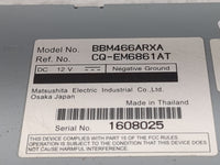 2010 Mazda Mazda3 Radio AM FM Cd Player Receiver Replacement P/N:BBM466ARXA CQ-EM6861AT Fits OEM Used Auto Parts - Oemusedau