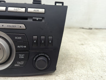 2010 Mazda Mazda3 Radio AM FM Cd Player Receiver Replacement P/N:BBM466ARXA CQ-EM6861AT Fits OEM Used Auto Parts