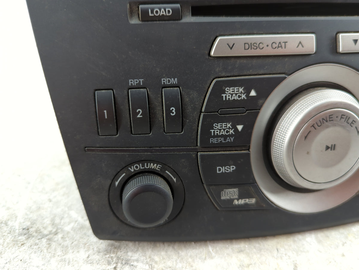 2010 Mazda Mazda3 Radio AM FM Cd Player Receiver Replacement P/N:BBM466ARXB CQ-EM6861AT Fits OEM Used Auto Parts - Oemusedau