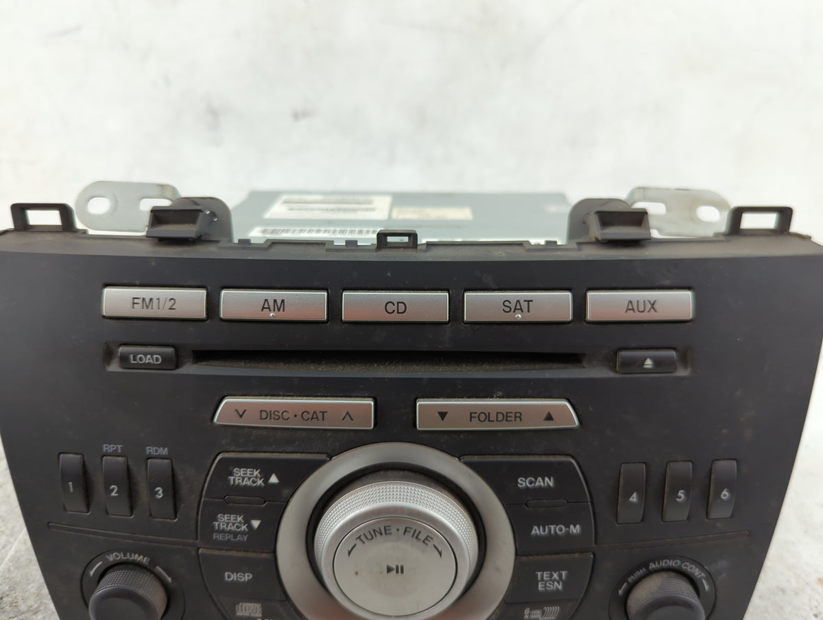 2010 Mazda Mazda3 Radio AM FM Cd Player Receiver Replacement P/N:BBM466ARXB CQ-EM6861AT Fits OEM Used Auto Parts - Oemusedau