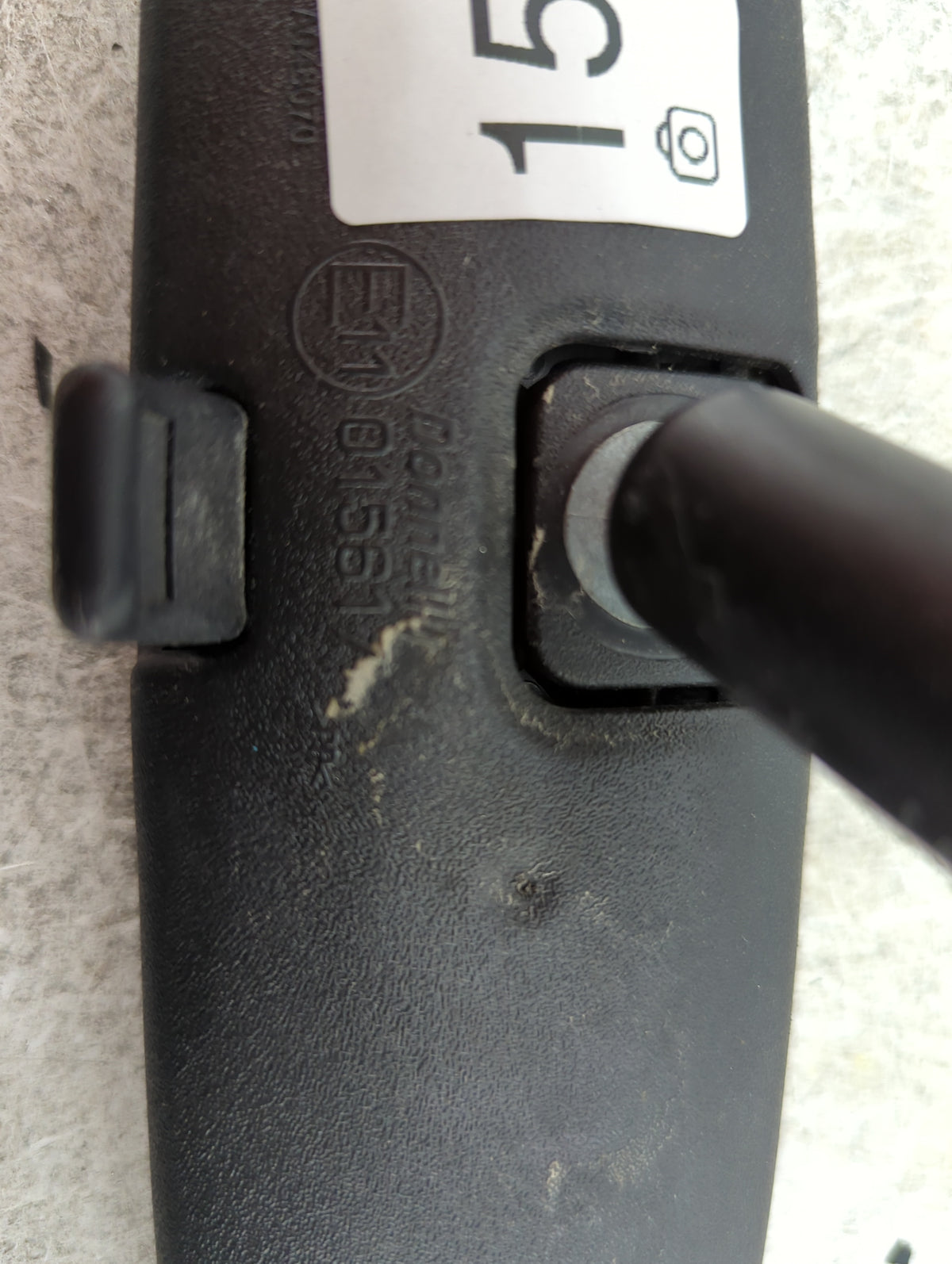 2010 Mazda Mazda3 Interior Rear View Mirror Replacement OEM P/N:E11 015561 Fits OEM Used Auto Parts - Oemusedautoparts1.com