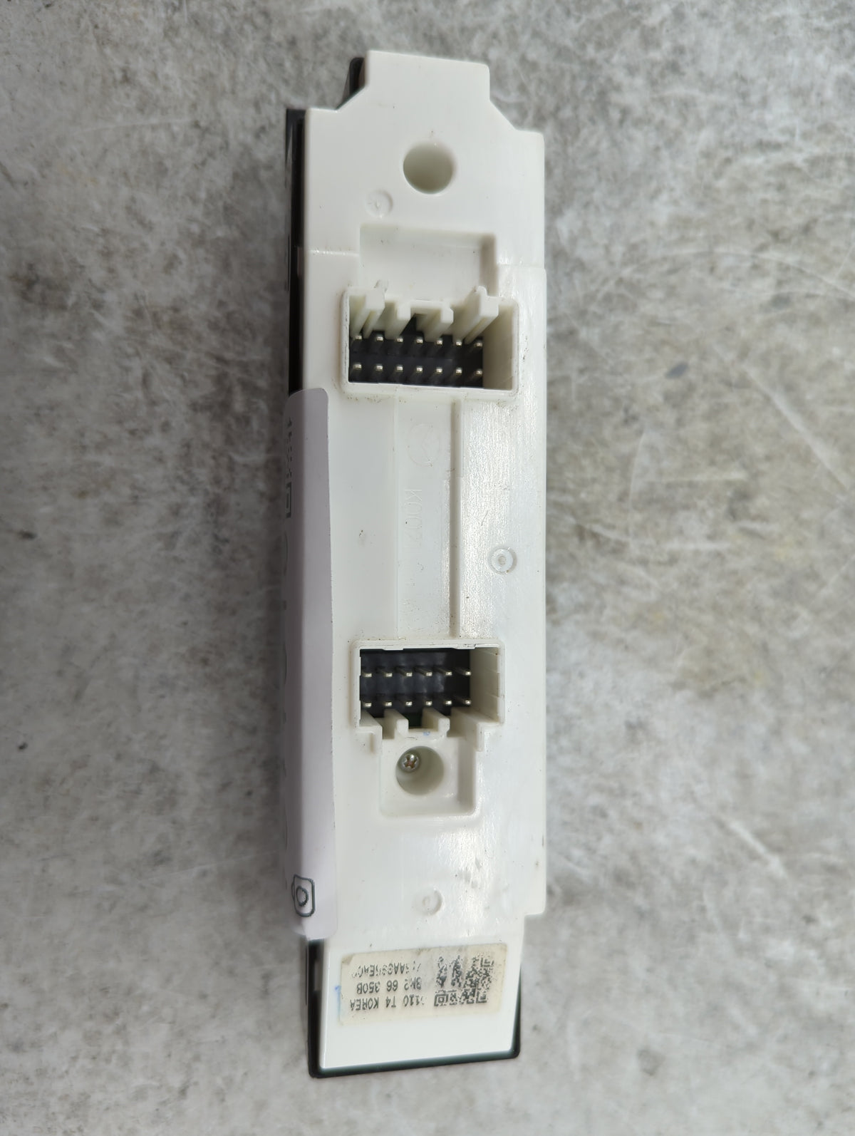 2010 Mazda Mazda3 Master Power Window Switch Replacement Driver Side Left P/N:BM2 66 350B Fits OEM Used Auto Parts - Oemused
