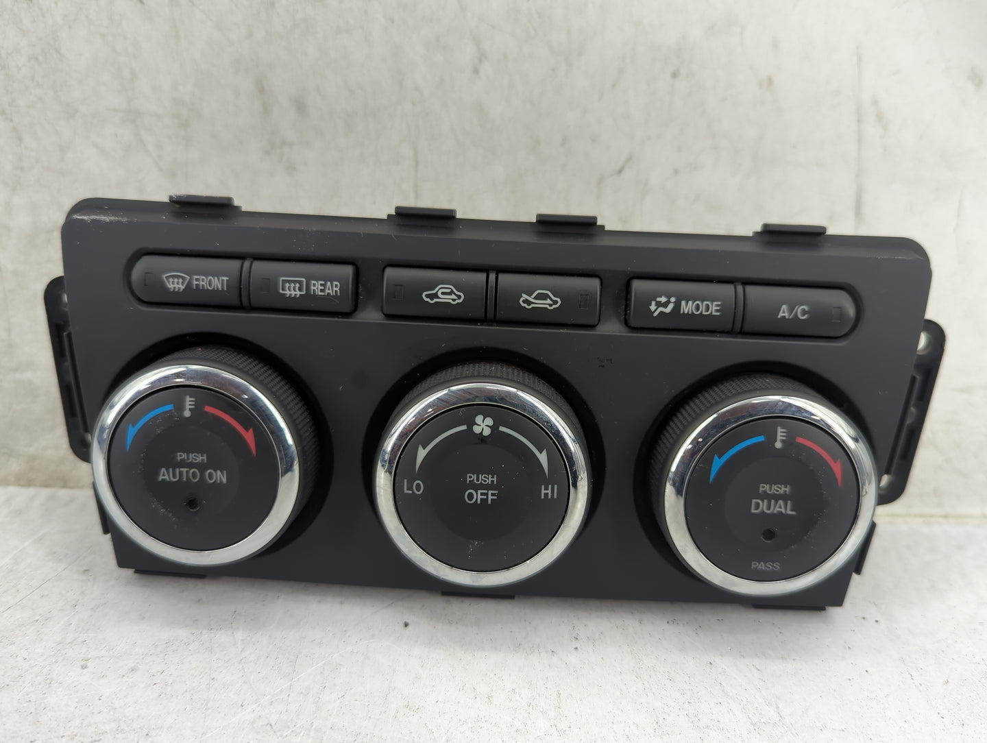 2010 Mazda Mazda6 Climate Control Module Temperature AC/Heater Replacement P/N:GS3M61190C 5037226062F Fits OEM Used Auto Par