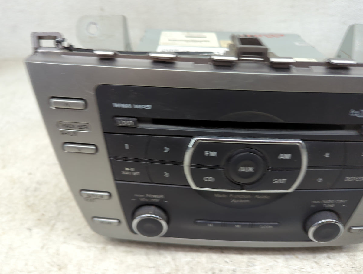 2010 Mazda Mazda6 Radio AM FM Cd Player Receiver Replacement P/N:GS4M669RXC CQ-EM4762AT Fits OEM Used Auto Parts - Oemusedau