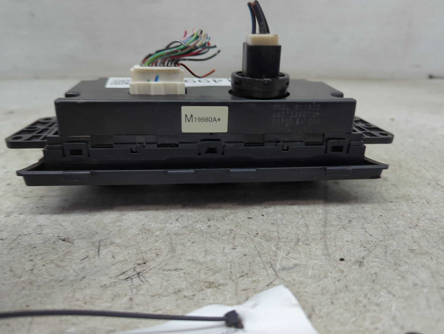 2010 Mazda Mazda6 Climate Control Module Temperature AC/Heater Replacement P/N:GS3L 611G0D 9005226072, M19980A Fits OEM Used