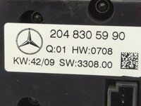 2010 Mercedes-Benz C-Class Climate Control Module Temperature AC/Heater Replacement P/N:2048305990 Fits Fits 2009 OEM Used A