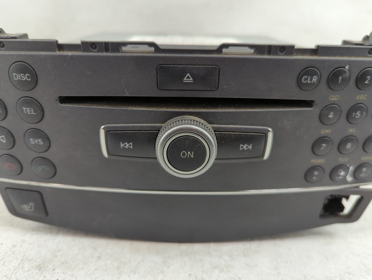 2010 Mercedes-Benz C-Class Radio AM FM Cd Player Receiver Replacement P/N:A2049069901 A2049061800, A2049022401, CQ-JP1960G F