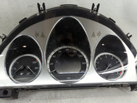 2010 Mercedes-Benz C-Class Instrument Cluster Speedometer Gauges P/N:A2049003202 A2044402011, A2129020302, A2129020402 Miles