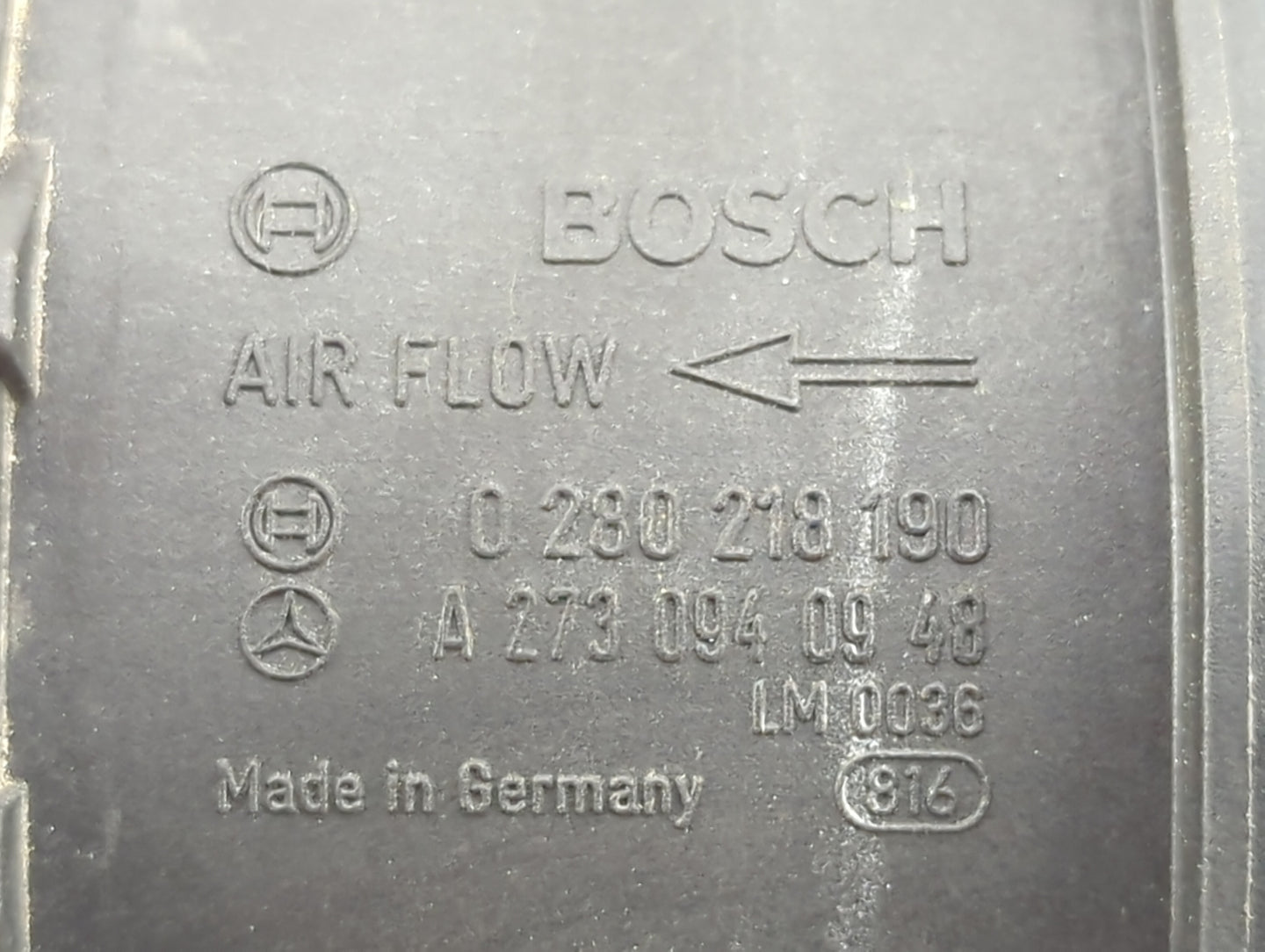 Mercedes-benz C-class Mass Air Flow Meter Maf - Oemusedautoparts1.com