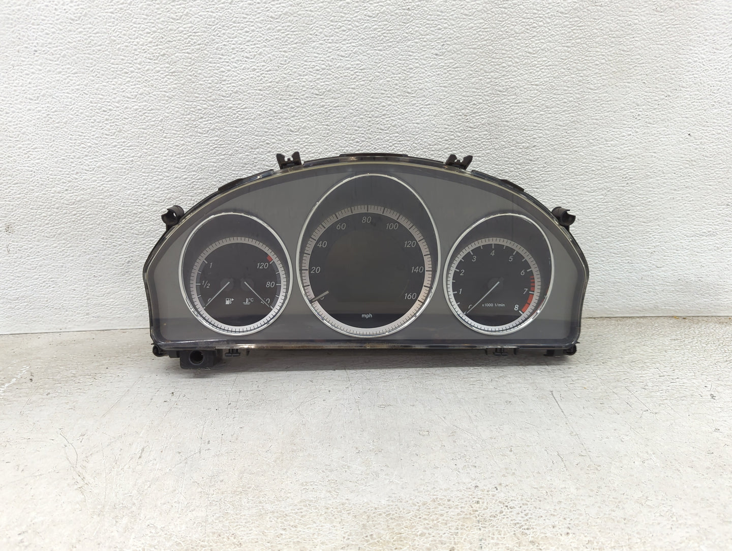 2010 Mercedes-Benz C-Class Instrument Cluster Speedometer Gauges P/N:A2C53372295 A2049005502, A2044400147 Miles:125K Fits OE