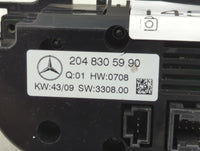 2010 Mercedes-Benz C-Class Climate Control Module Temperature AC/Heater Replacement P/N:2048305990 Fits Fits 2009 OEM Used A