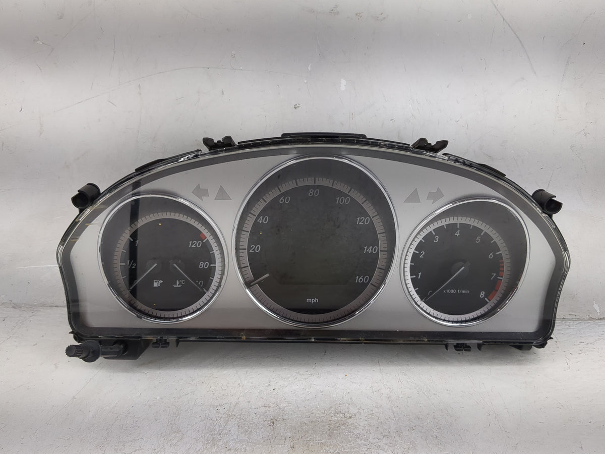 2010 Mercedes-Benz C-Class Instrument Cluster Speedometer Gauges P/N:A2C53372291 A2049003202, A2044402011, A2129020302 Miles