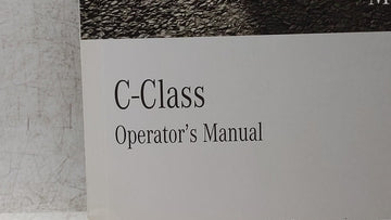 2010 Mercedes-Benz C230 Owners Manual Book Guide OEM Used Auto Parts