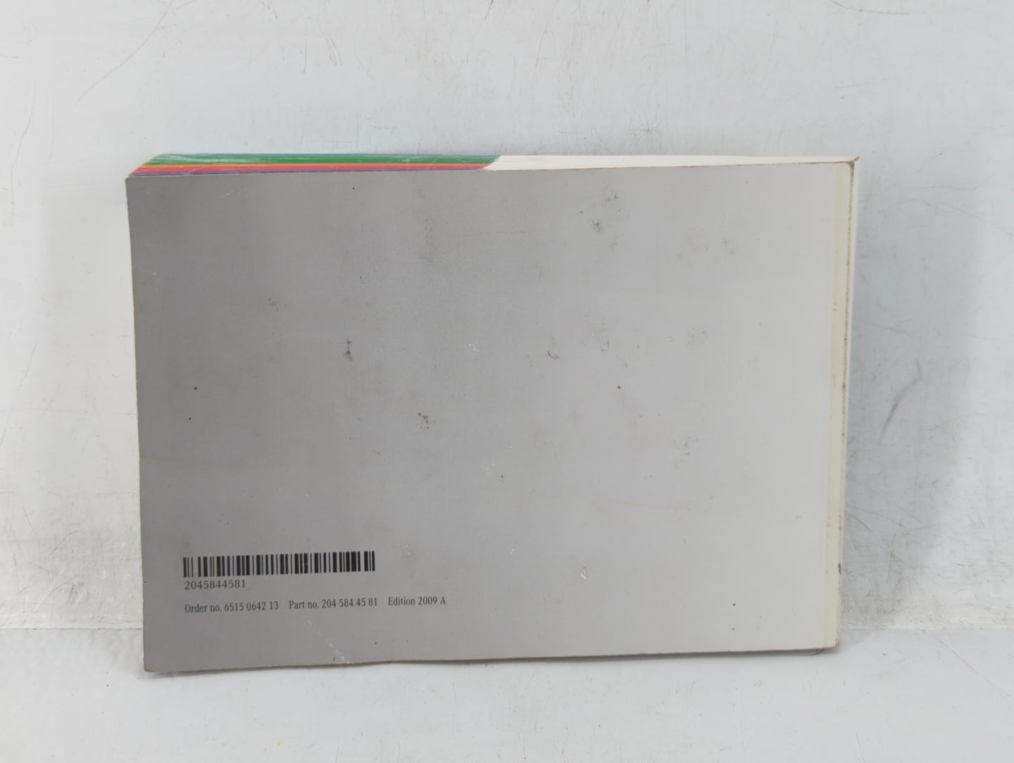 2010 Mercedes-Benz C250 Owners Manual Book Guide OEM Used Auto Parts - Oemusedautoparts1.com