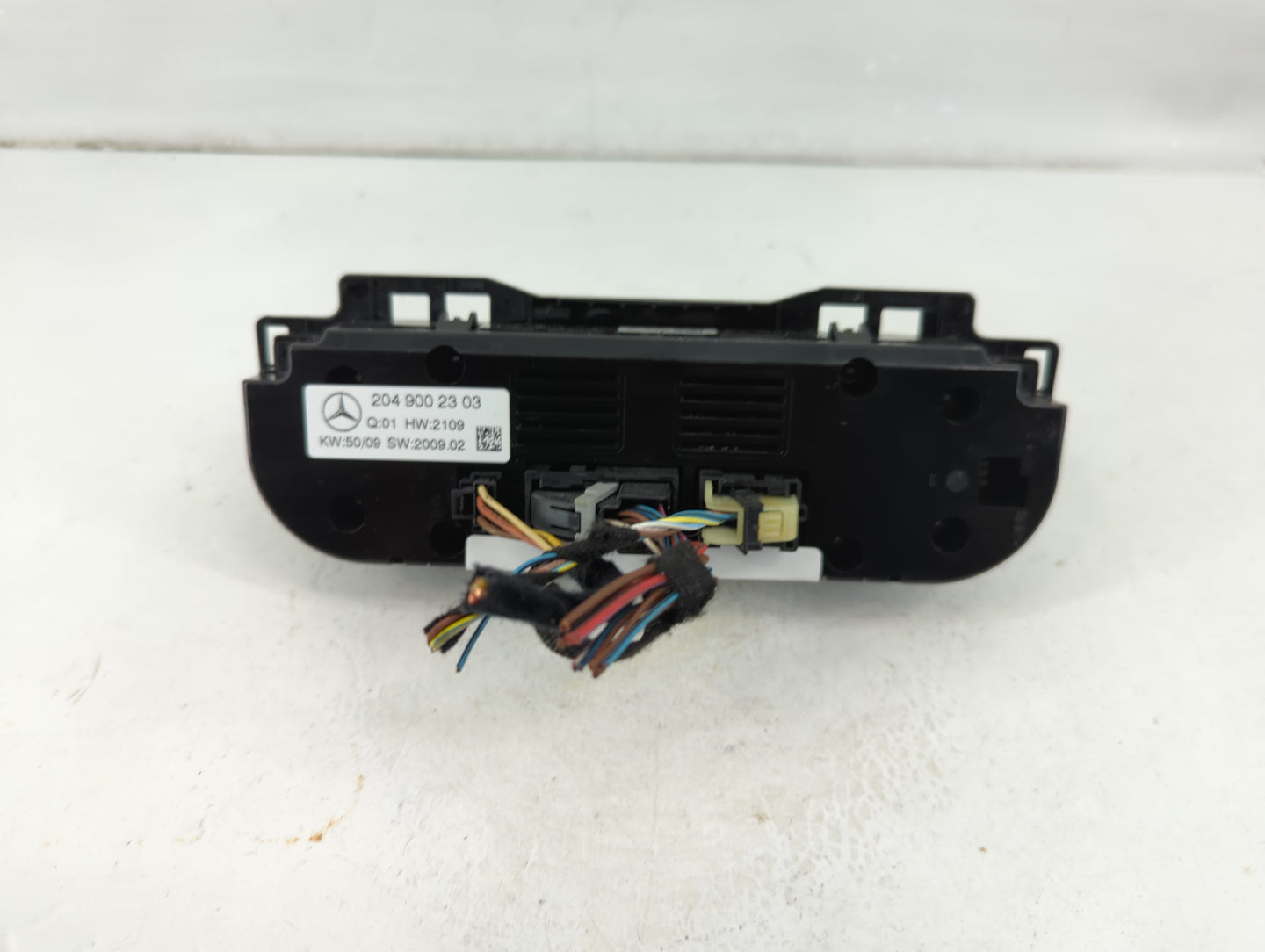 2009-2010 Mercedes-Benz C300 Climate Control Module Temperature AC/Heater Replacement P/N:204 900 23 03 Fits Fits 2009 2010 
