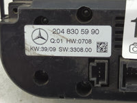 2009-2010 Mercedes-Benz C300 Climate Control Module Temperature AC/Heater Replacement P/N:204 830 59 90 Fits Fits 2009 2010 