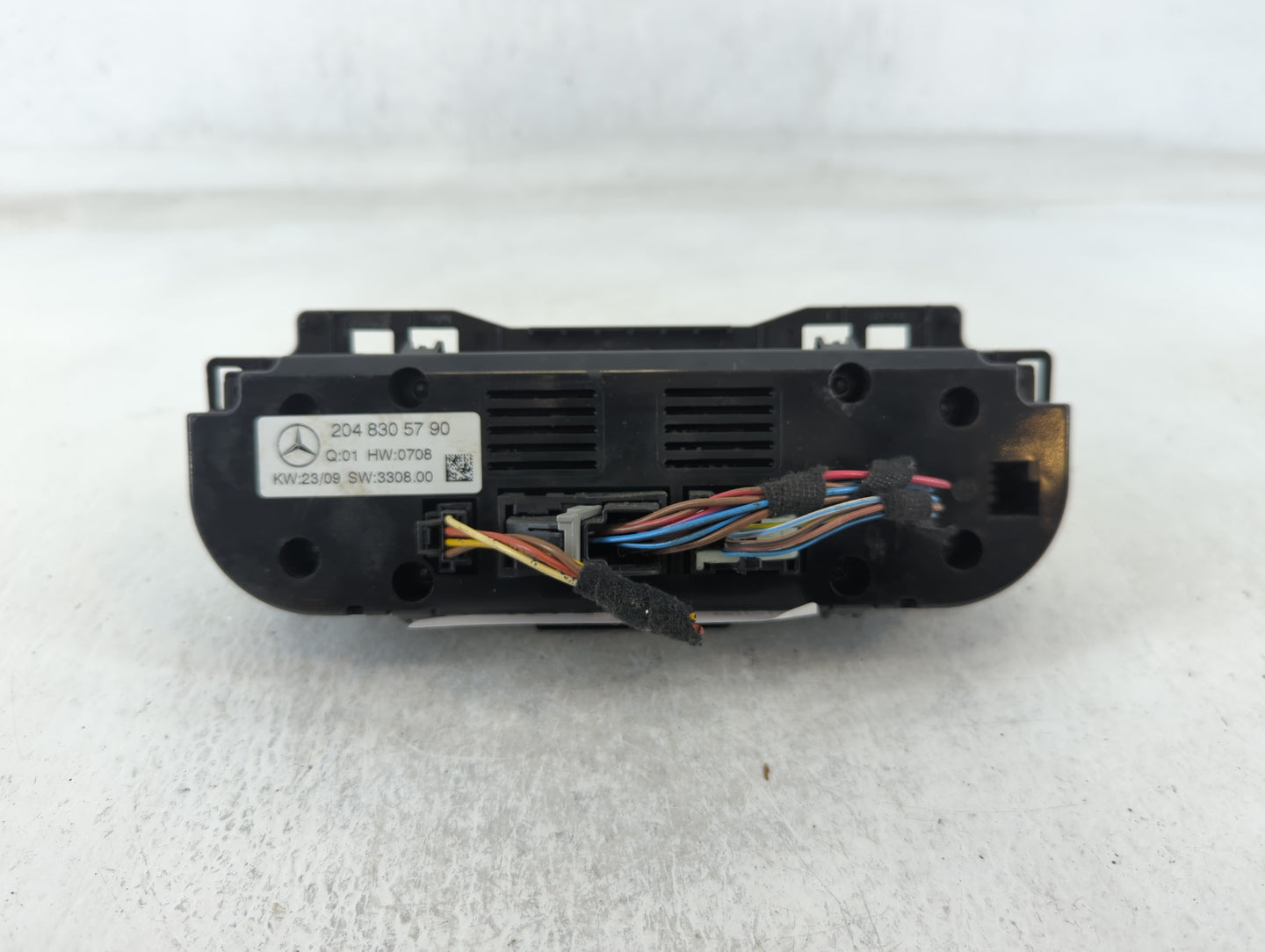 2009-2010 Mercedes-Benz C300 Climate Control Module Temperature AC/Heater Replacement P/N:204 830 57 90 Fits Fits 2009 2010 