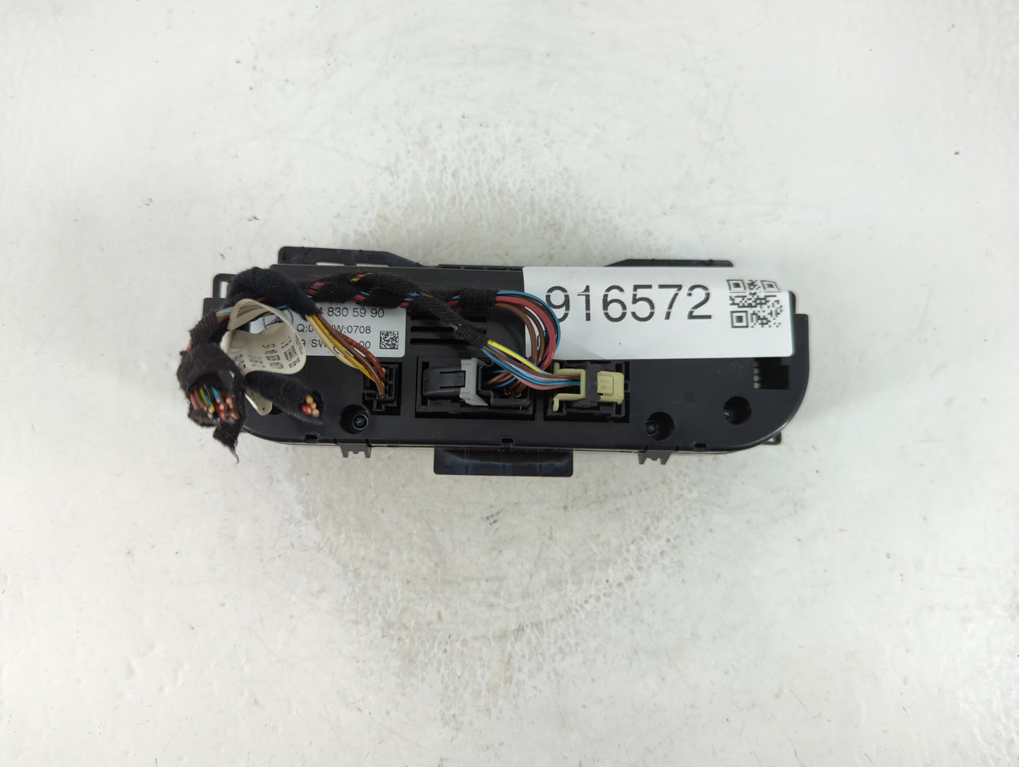 2009-2010 Mercedes-Benz C300 Climate Control Module Temperature AC/Heater Replacement P/N:204 830 59 90 Fits Fits 2009 2010 