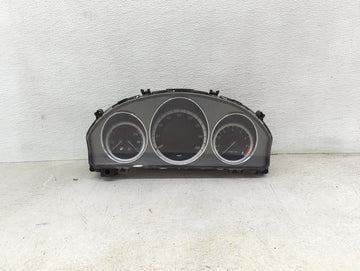 2010 Mercedes-Benz C350 Instrument Cluster Speedometer Gauges P/N:A2049005502 A2C53372295 Miles: Fits OEM Used Auto Parts - 