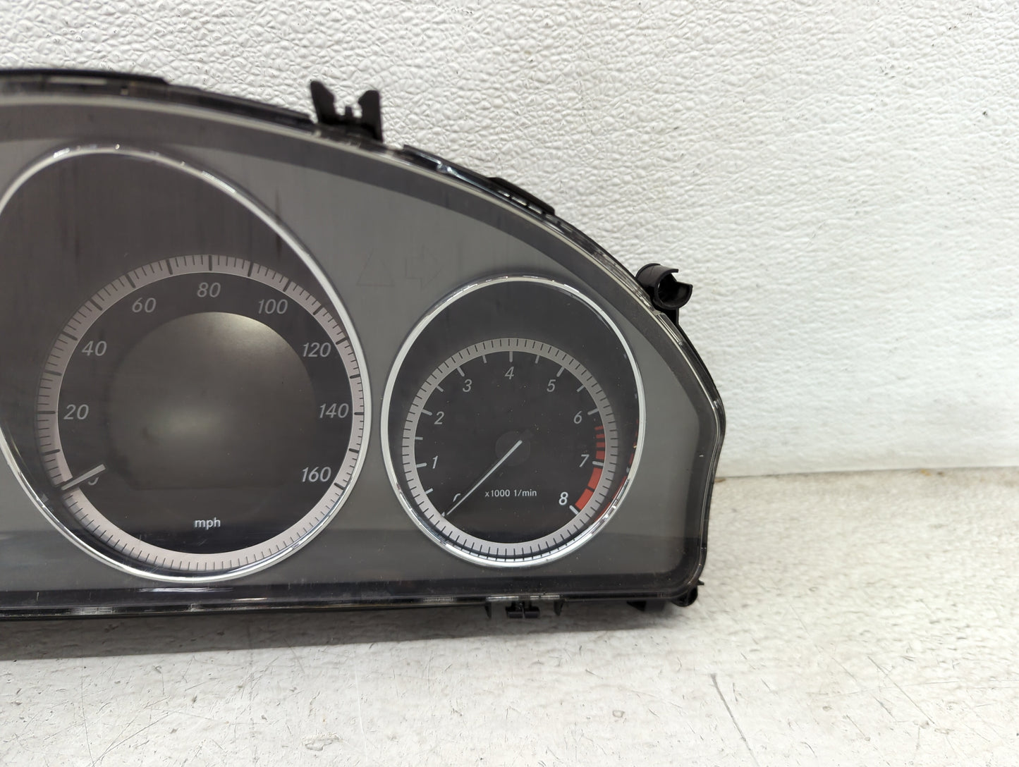 2010 Mercedes-Benz C350 Instrument Cluster Speedometer Gauges P/N:A2049005502 A2C53372295 Miles: Fits OEM Used Auto Parts - 